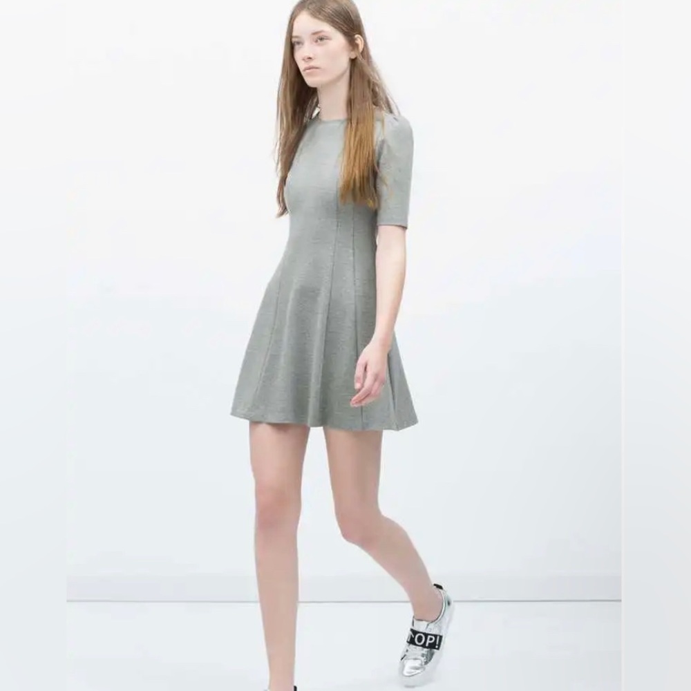 Zara gray dress